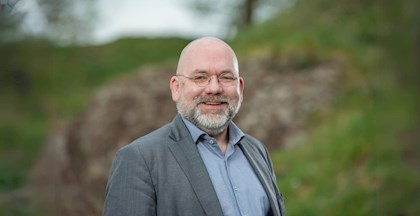 Lars Erik Bethge, museumsleder og foredragsholder i FOF Aarhus