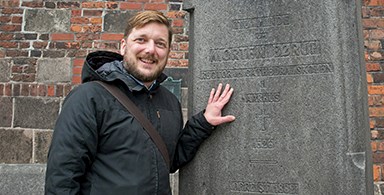 Uffe Holmsgaard Eriksen. Underviser på FOF Aarhus' Kulturhøjskole