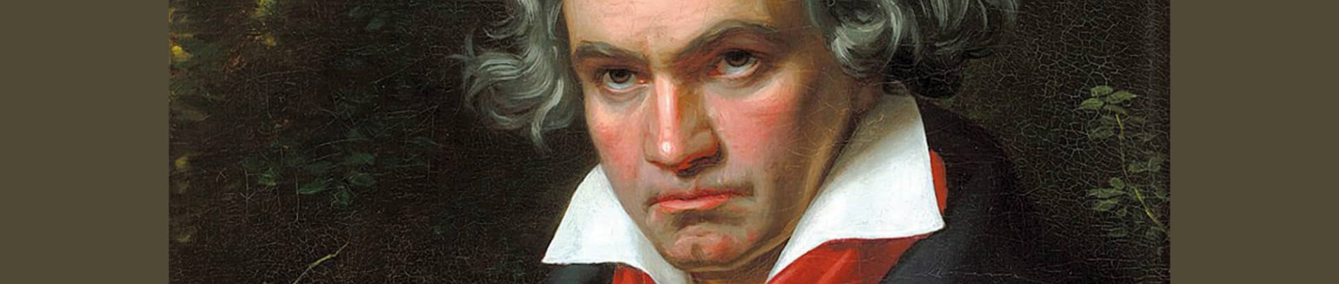 Billede af detalje fra et maleri af Beethoven. Musiktur med FOF Aarhus