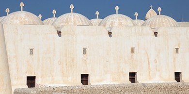 Billede af moderne islamisk arkitektur i Dora, Qatar