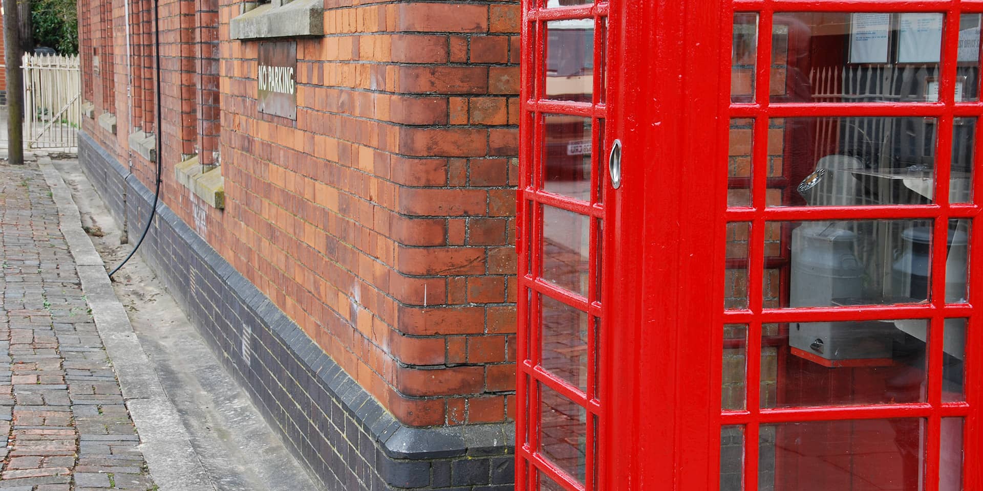 rød telefonboks i London