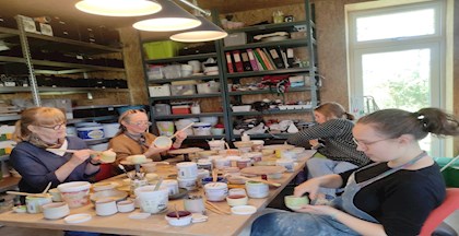 Lær at arbejde med ler, keramik og glasur, hos FOF Nordvestjylland, Staby/Ulfborg