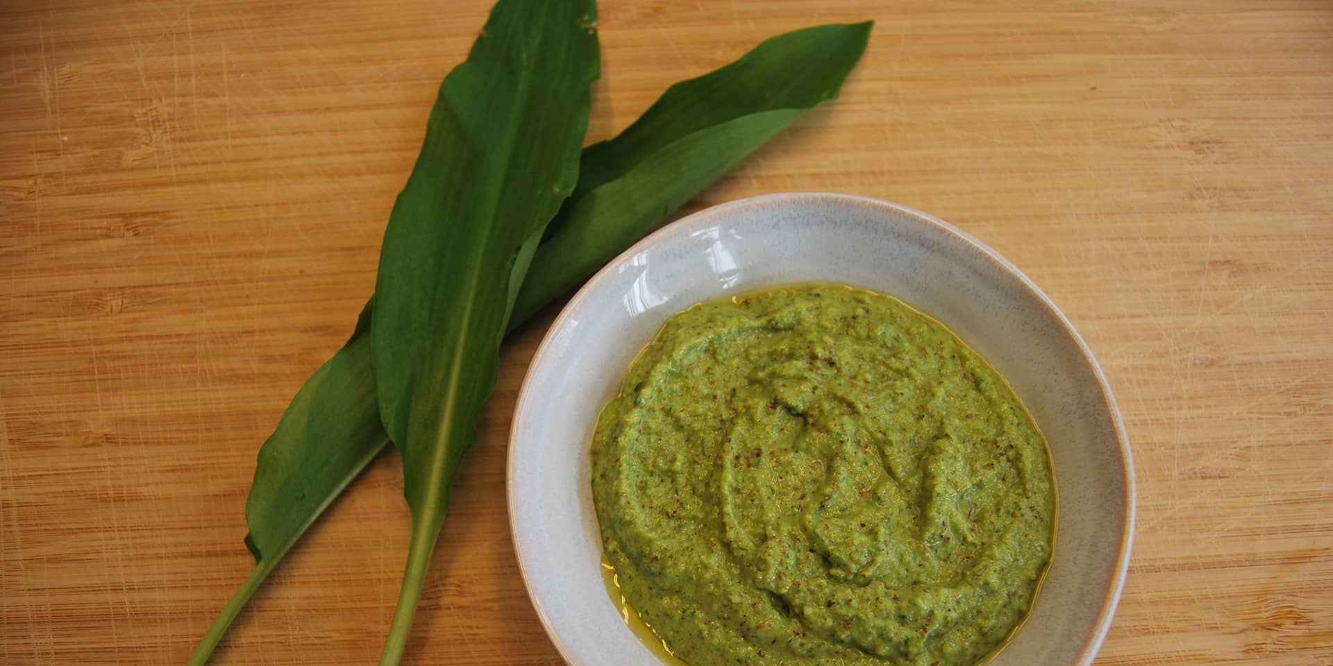 Ramsløgpesto opskrift fra FOF Aarhus' inspirationsunivers