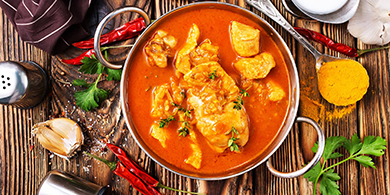 Kylling med thai karrysovs - Gaeng Massman Gai