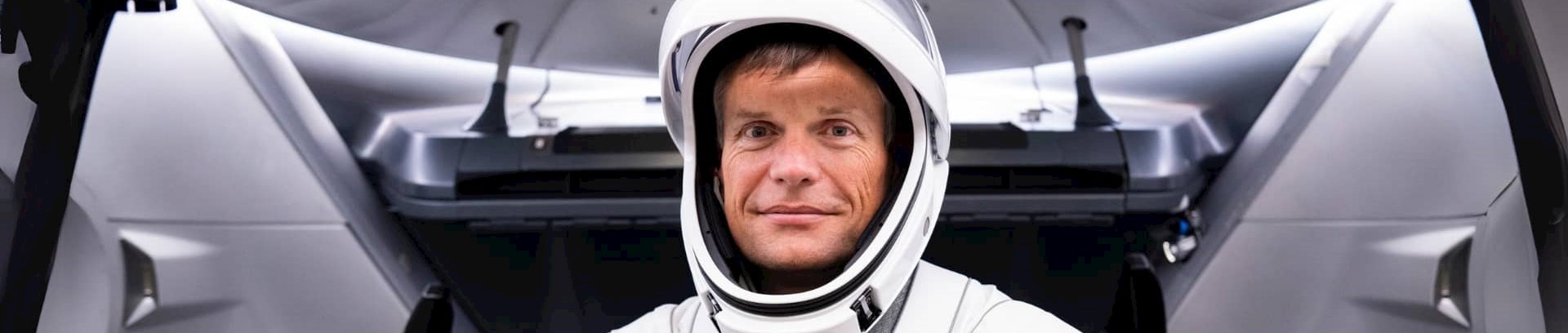 Andreas Mogensen, kreditering: SpaceX, foredrag om HUGINN-missionen med Ole J. Knudsen