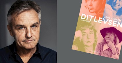 Forfatter Jens Andersen med bogen om Tove Ditlevsen. Foredrag hos FOF Aarhus.