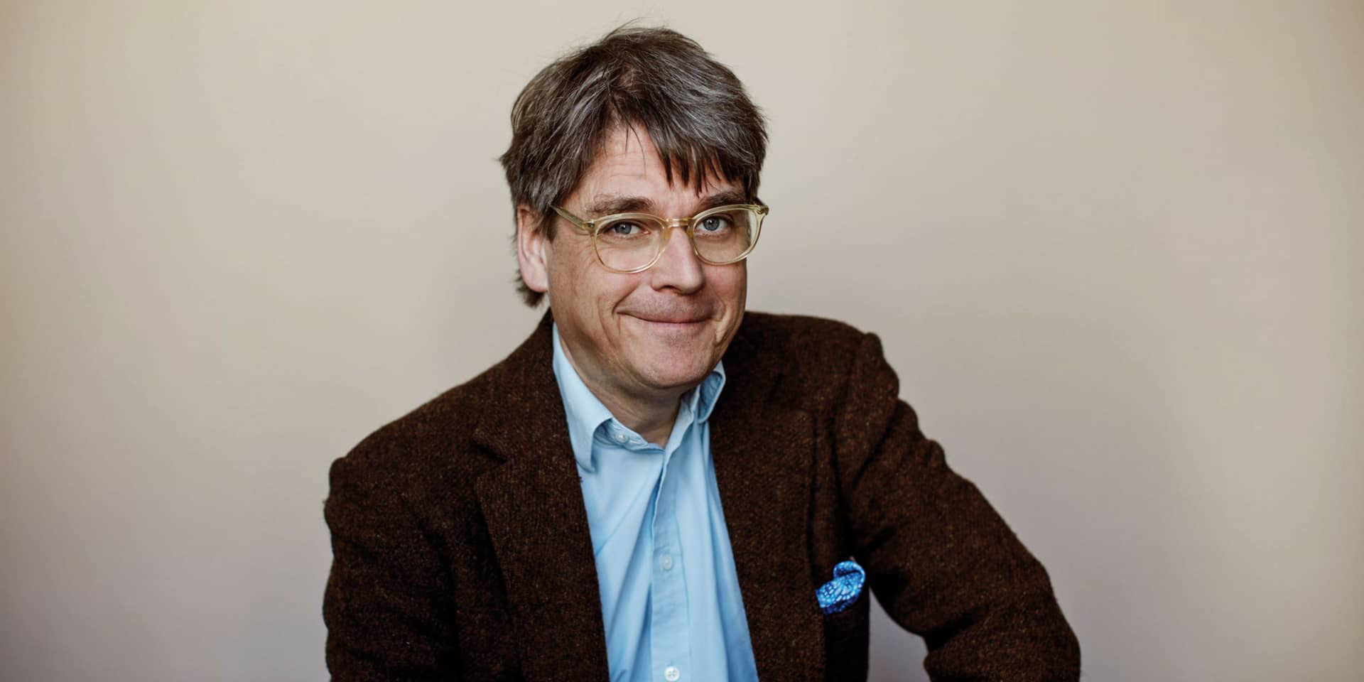 Billede af hjerneforsker Peter Lund Madsen. foredragsholder ved FOF Aarhus
