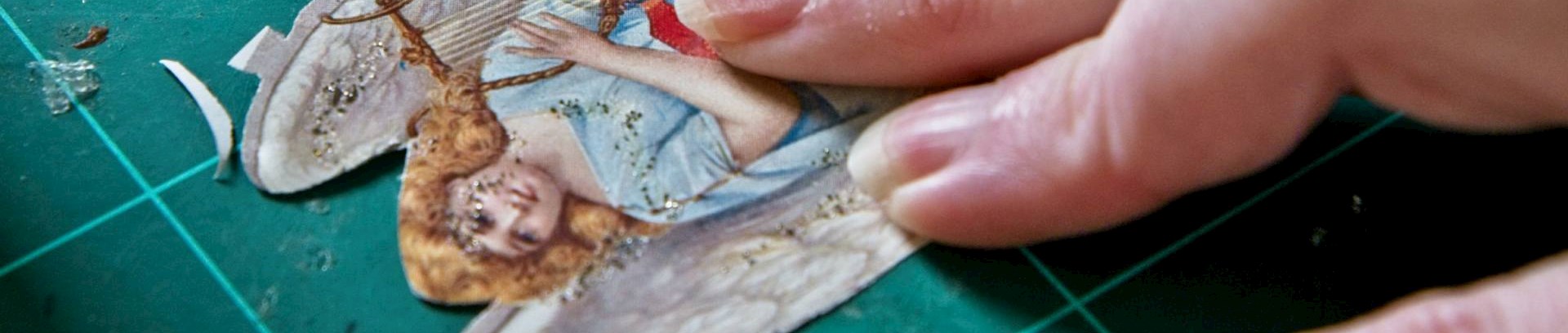 Kursus i decoupage i FOF Aarhus