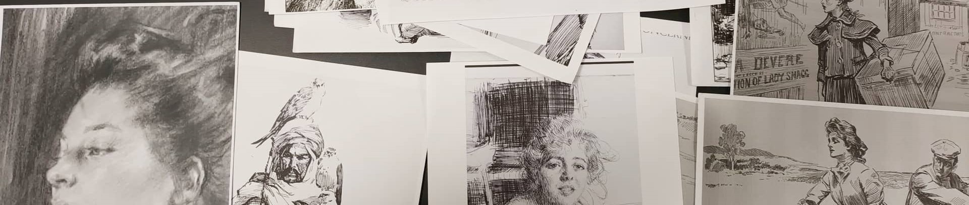 Tegninger fra tegnekursus i klassisk tegning ved Sebastian Graneberg i FOF Aarhus