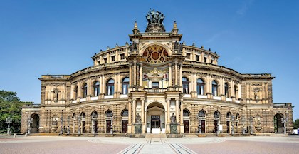 Semper-operaen i Dresden. FOF Aarhus operarejse 2023.
