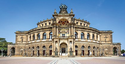 Semper-operaen i Dresden. FOF Aarhus operarejse 2023.