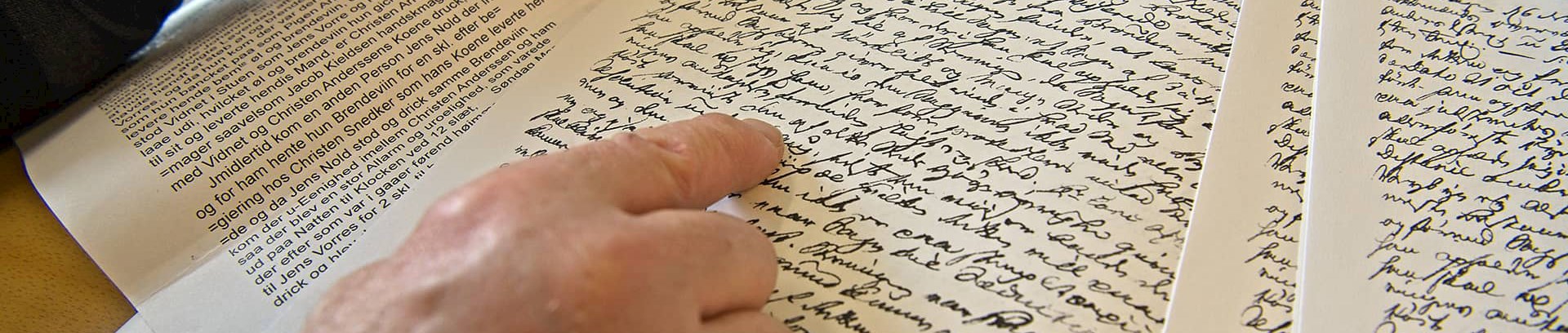 Læsning af gotiske skrifttegn | Kursus i FOF Aarhus