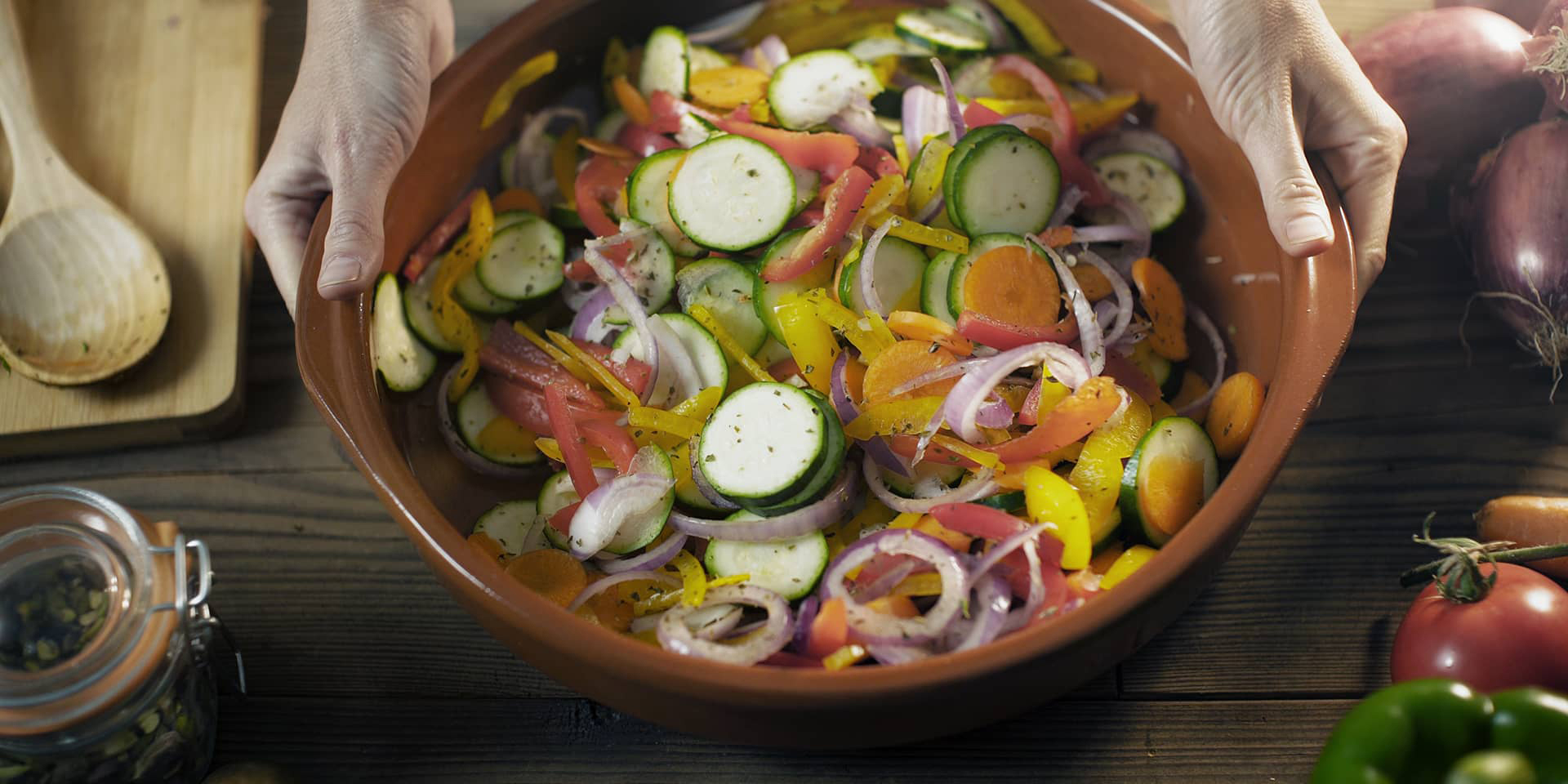 Vegansk One-pot-gryde, madlavning hos FOF Aarhus.