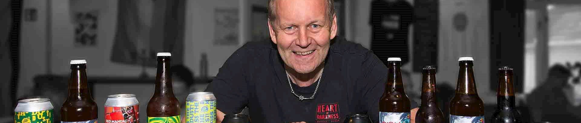 Torben Mathews, ølentusiast og foredragsholder ved FOF Aarhus.