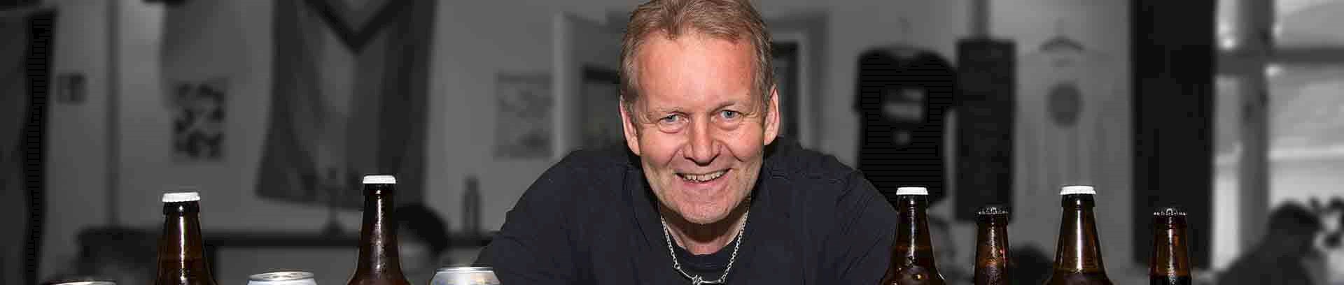 Torben Mathews, ølentusiast og foredragsholder ved FOF Aarhus.