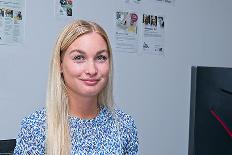 Malene Nees Damborg, kommunikations- og markedsføringsmedarbejder ved FOF Aarhus