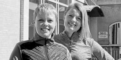 Michala og Charlotte, , tidligere praktikanter i FOF Aarhus