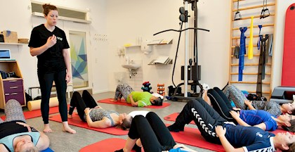 Mærk din krop, bevægelseskursus ved FOF Aarhus, underviser Martha Lundgaard