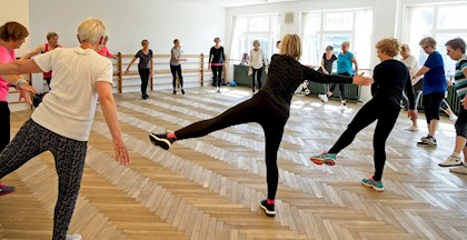 Gymnastik for kvinder 60+ ved FOF Aarhus