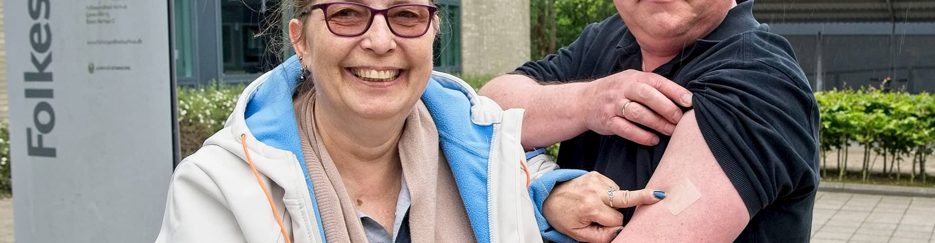 John og Lone, som har været på rygestopkursus i Aarhus Kommune