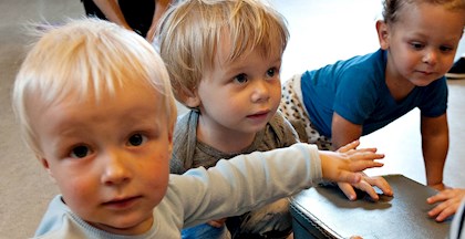 Musik og rytmik for børn ved underviser Ditte Loft, FOF Aarhus