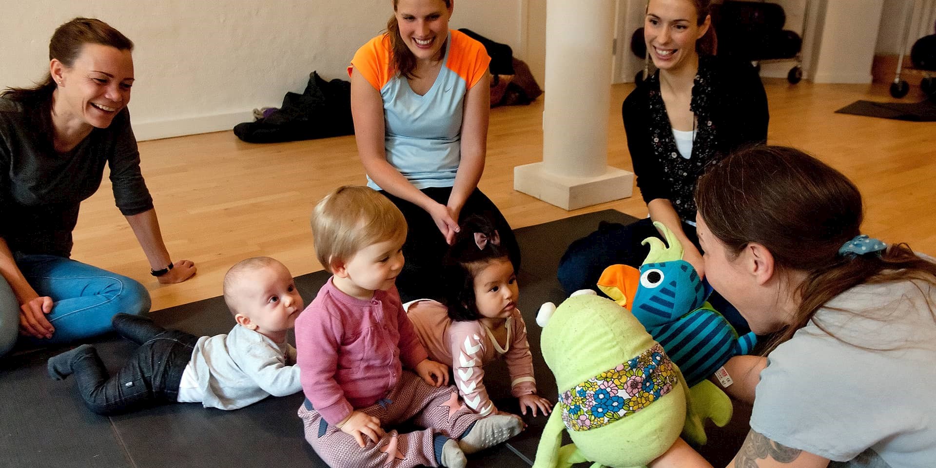 Musik og rytmik for børn ved underviser Kristine Tjørnholm, FOF Aarhus