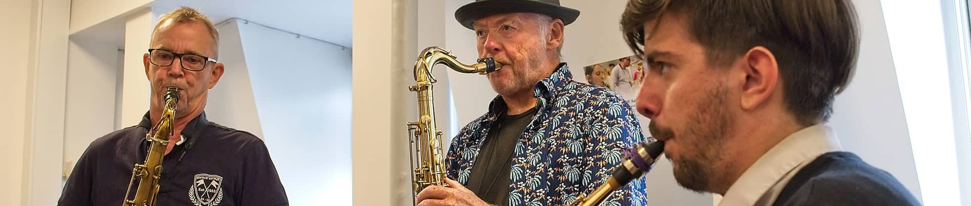 Jazz Me Up - saxofonkursus i FOF Aarhus.