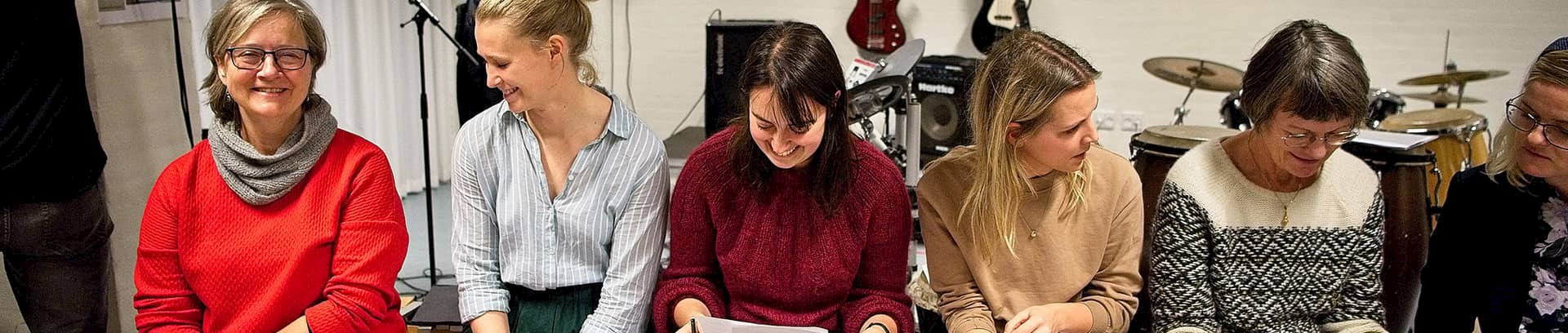 'De glade amatøres kor', et kor under ledelse af korleder Jakob Nielsson hos FOF Aarhus