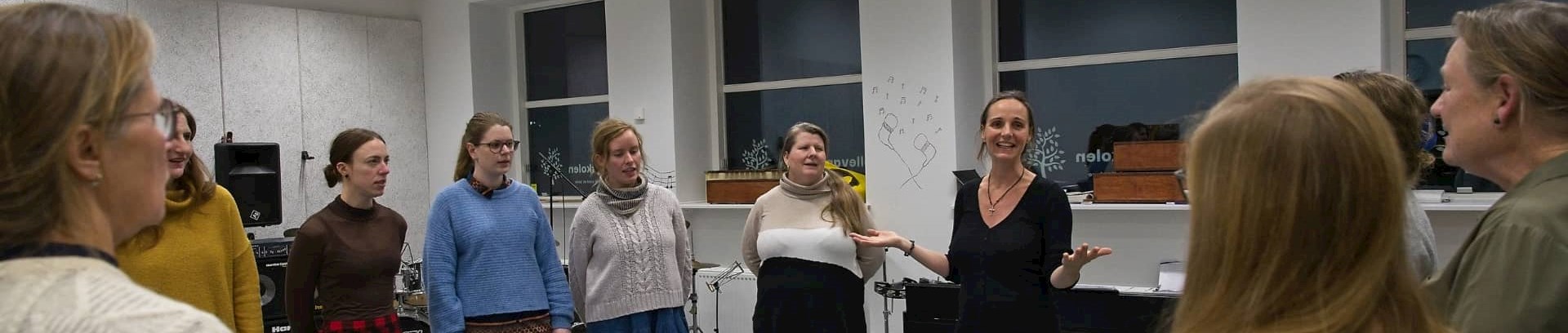 Happy hearts, korundervisning i FOF Aarhus