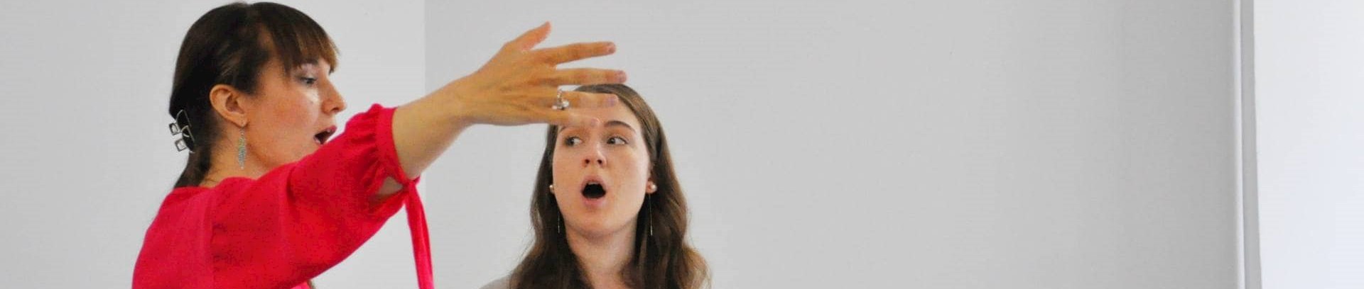 Classical Singing class with Nataliya Vorobyova in FOF Aarhus