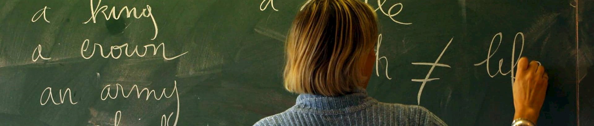 Billede af engelsk undervisning