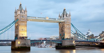 Billede af London Tower Bridge i England