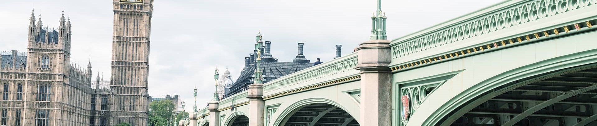 Billede af Tower Bridge og Big Ben i London