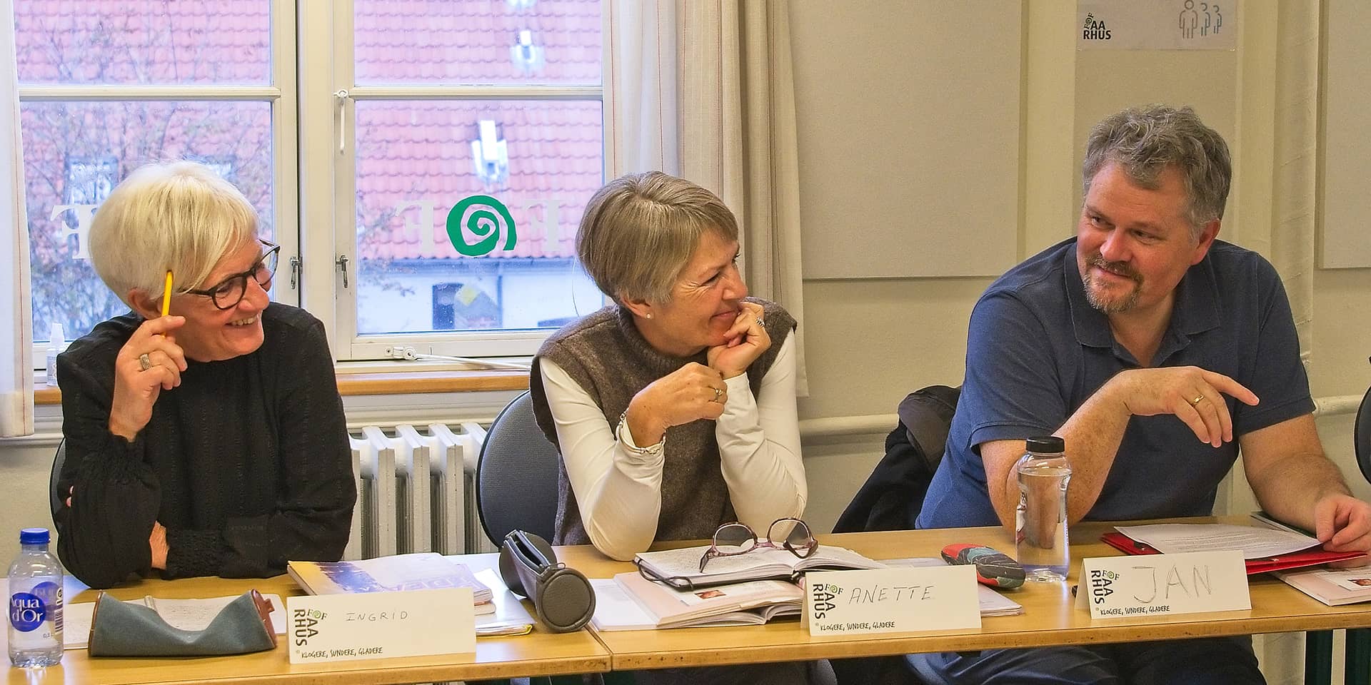 Engelskundervisning ved FOF Aarhus.