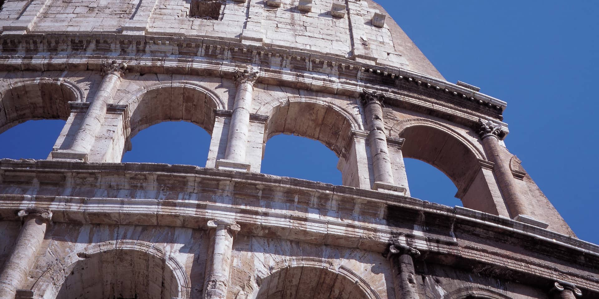 Billede af colosseum i Italien