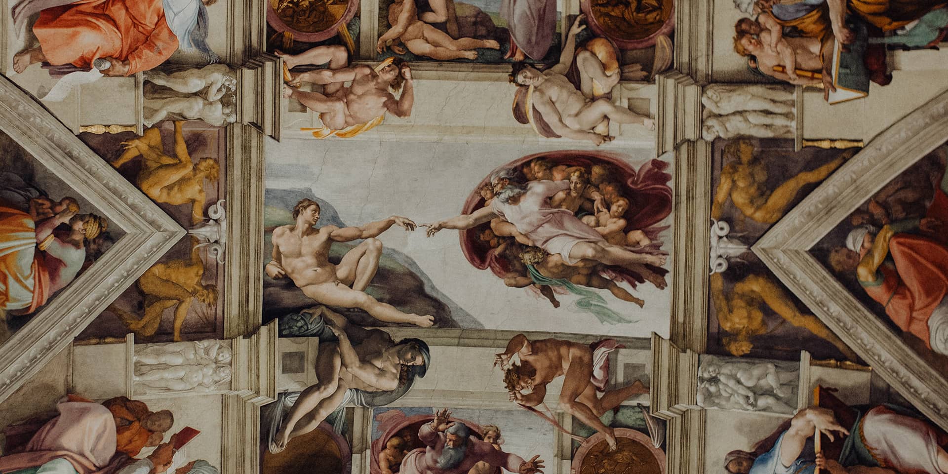 Billede af italiensk kunst på kursus i FOF Aarhus