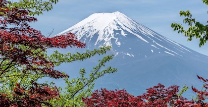 Billede af japansk bjerg
