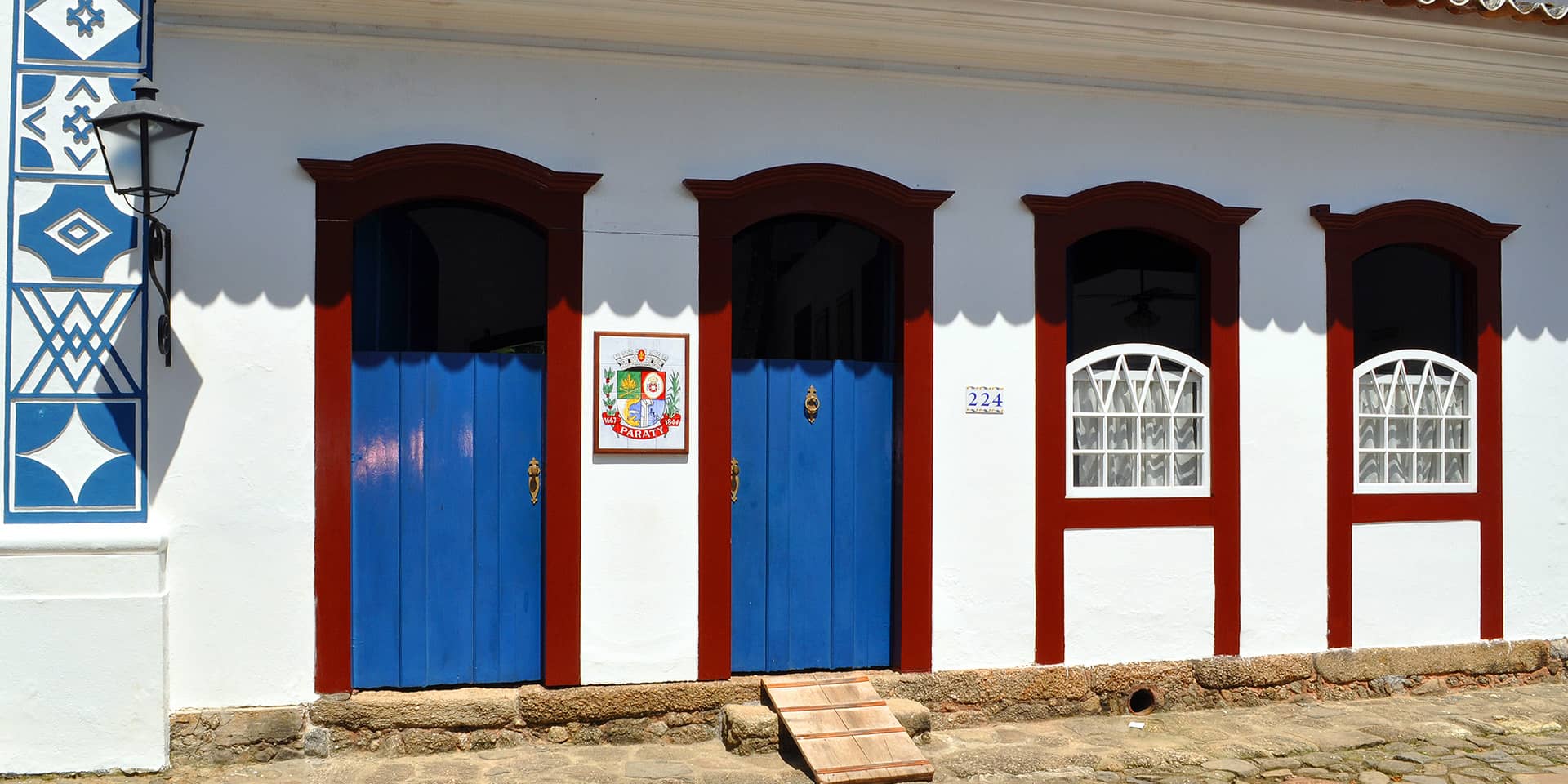 Billede af husfacade i brasilien
