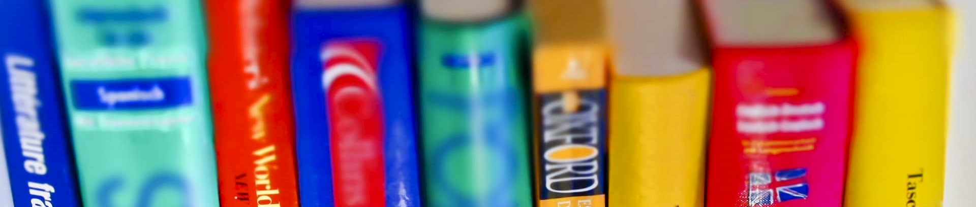 Billede af ordbøger