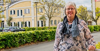 Billede af FOF-underviser i førstehjælp Bente Dyrberg