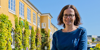 Billede af FOF-underviser Simone Leidinger