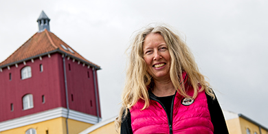 Billede af FOF-underviser Susanne Øgaard
