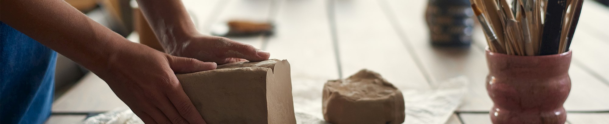 Mandagskeramik i Rønde med FOF Djursland