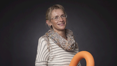 Anette Vendelbo underviser hos FOF Djursland