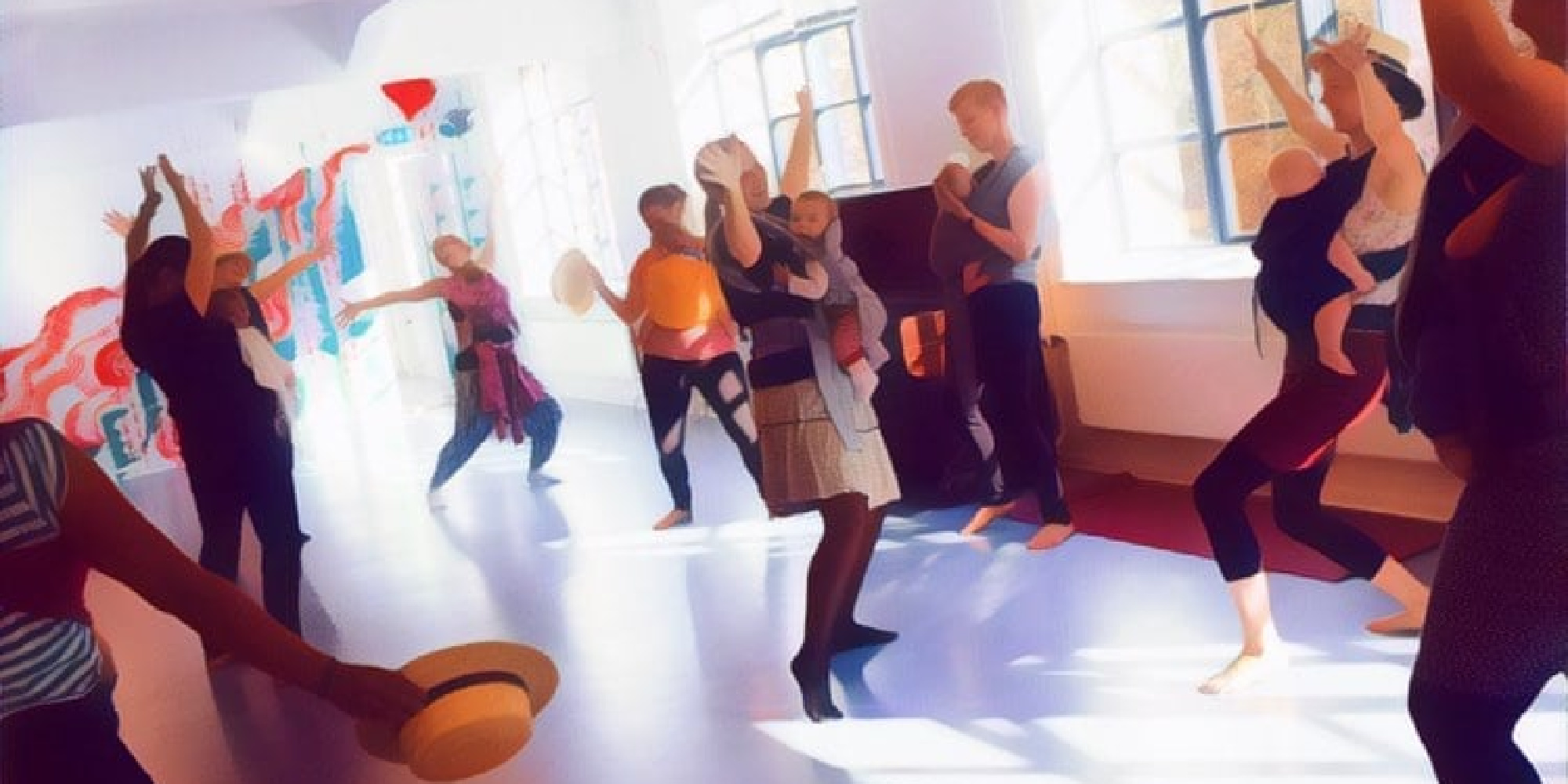 Groove dans med baby mor og barn fof 