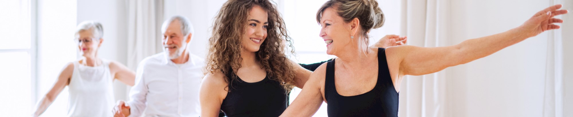 ældre personer til dansetime