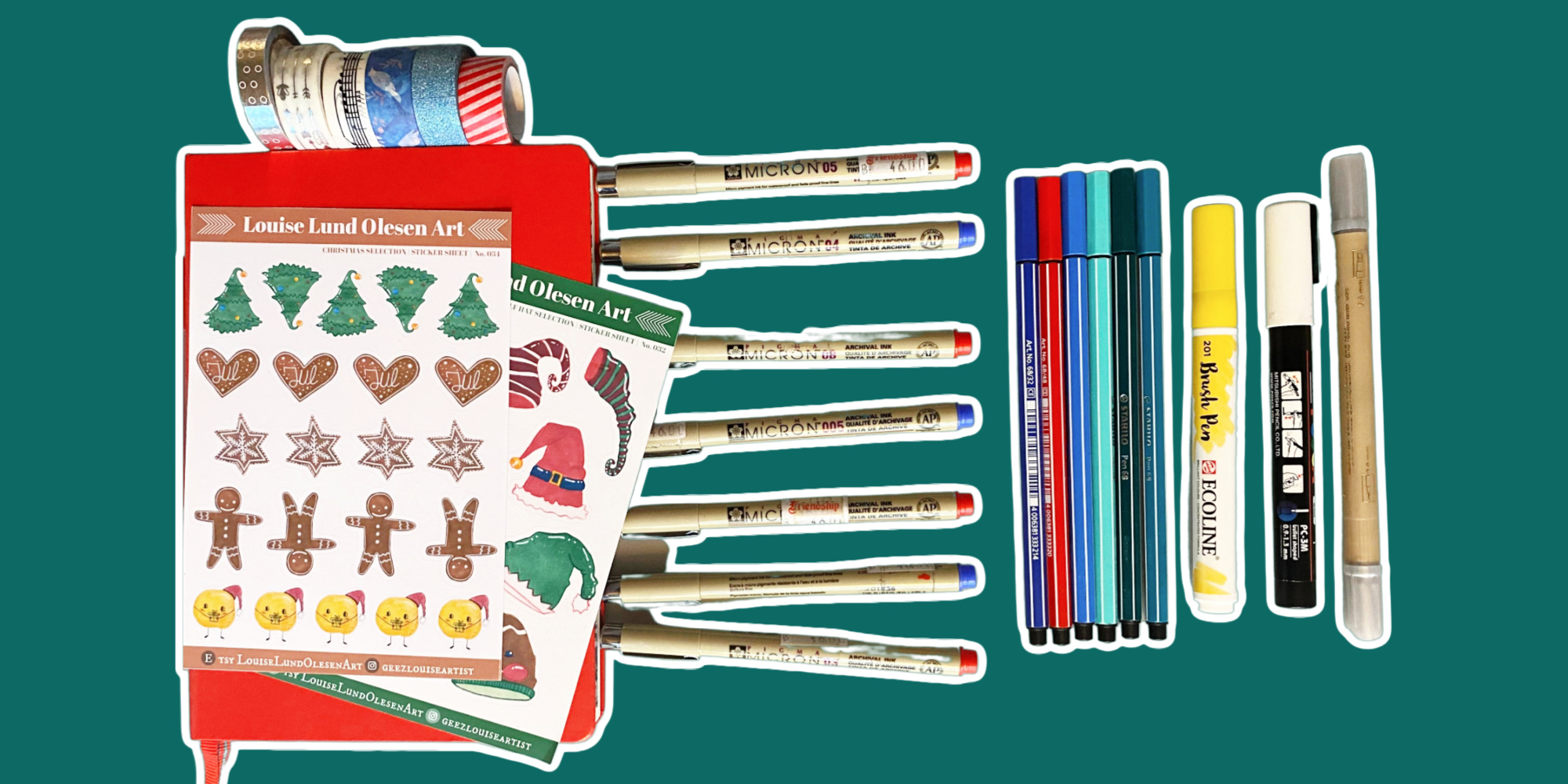 Jule Bullet Journal Workshop kreativ kalender FOF Sydøstjylland