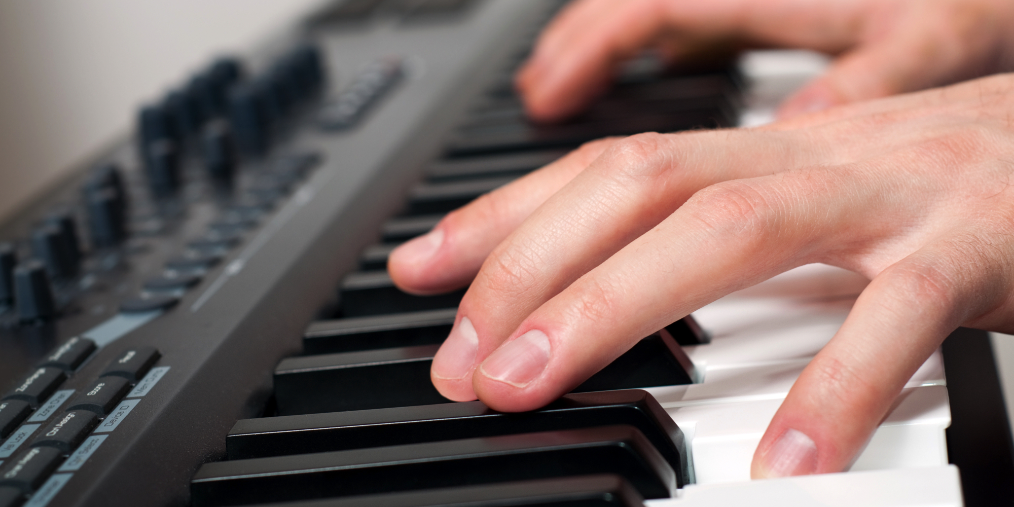 Keyboard spille musik sang undervisning klaver
