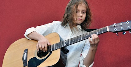 Undervisning i guitar for børn