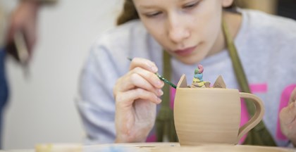 Sommerferie keramik for familien